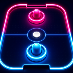 Rinkglow: Air Hockey app icon